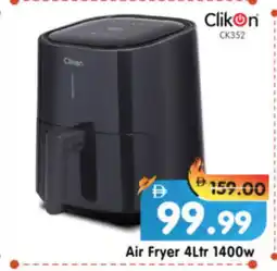 Al Madina Hypermarket CLIKON Air Fryer offer