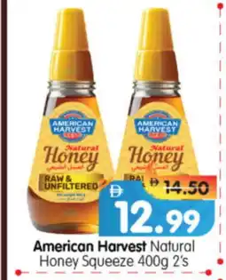 Al Madina Hypermarket AMERICAN HARVEST Honey offer
