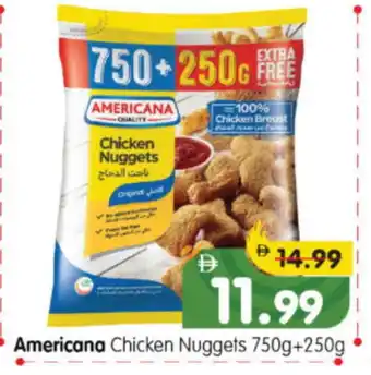 Al Madina Hypermarket AMERICANA Chicken Nuggets offer