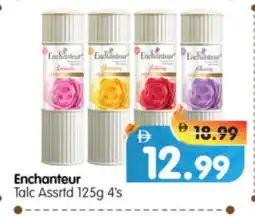 Al Madina Hypermarket Enchanteur Talcum Powder offer