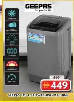 Grand Hyper Market GEEPAS Washer / Dryer offer