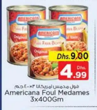 Nesto AMERICANA Fava Beans offer