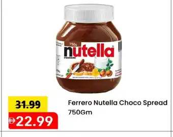 Mark & Save NUTELLA Chocolate Spread offer