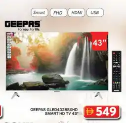 Grand Hyper Market GEEPAS Smart TV offer