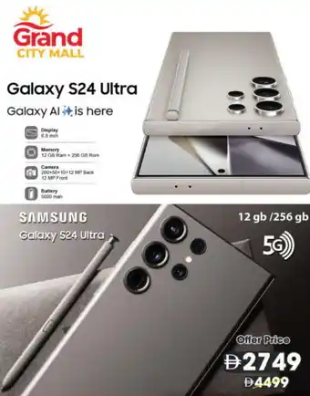 Grand Hyper Market SAMSUNG S24 offer