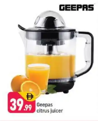 Shaklan GEEPAS Juicer offer