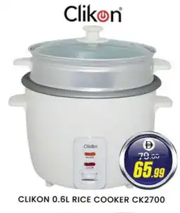 Al Madina CLIKON Rice Cooker offer