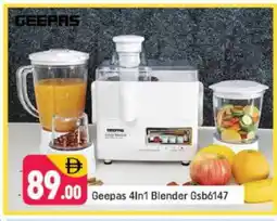 Shaklan GEEPAS Mixer / Grinder offer