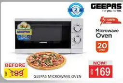 Mango Hypermarket LLC GEEPAS Microwave Oven offer