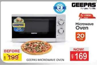 Mango Hypermarket LLC GEEPAS Microwave Oven offer