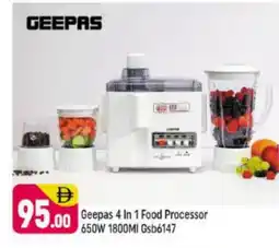 Shaklan GEEPAS Food Processor offer
