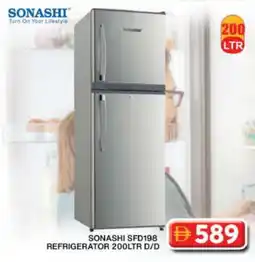 Grand Hyper Market SONASHI Refrigerator offer