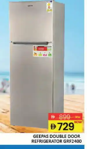 Mango Hypermarket LLC GEEPAS Refrigerator offer