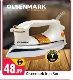 Shaklan OLSENMARK Ironbox offer