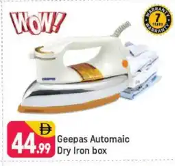Shaklan GEEPAS Ironbox offer