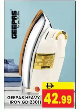 Al Madina GEEPAS Ironbox offer