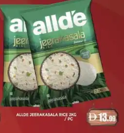 Al Madina ALLDE Jeerakasala Rice offer