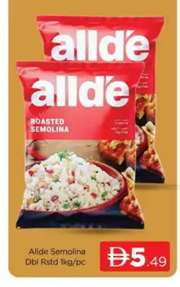 Al Madina ALLDE Semolina / Rava offer