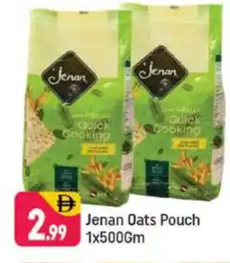 Shaklan JENAN Oats offer