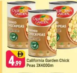 Shaklan CALIFORNIA GARDEN Chick Peas offer