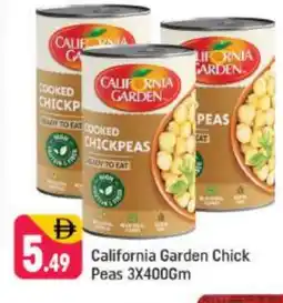 Shaklan CALIFORNIA GARDEN Chick Peas offer