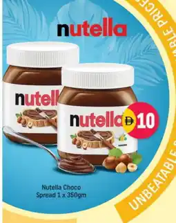Shaklan NUTELLA Chocolate Spread offer