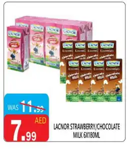 United Hypermarket LACNOR Flavoured Milk offer