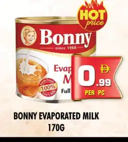 Night to Night Hypermarket BONNY Evaporated Milk offer