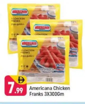 Shaklan AMERICANA Chicken Franks offer