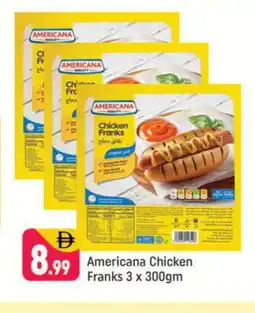 Shaklan AMERICANA Chicken Franks offer