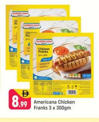 Shaklan AMERICANA Chicken Franks offer