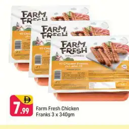 Shaklan FARM FRESH Chicken Franks offer