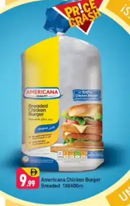 Shaklan AMERICANA Chicken Burger offer