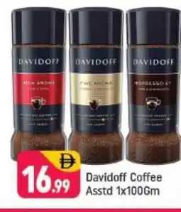 Shaklan DAVIDOFF Coffee offer