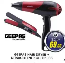 Al Madina GEEPAS Hair Appliances offer