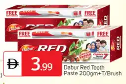 Talal Market DABUR RED Toothpaste offer