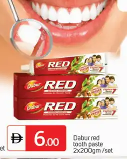 Talal Market DABUR RED Toothpaste offer