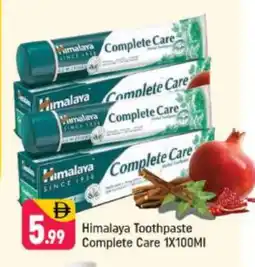 Shaklan HIMALAYA Toothpaste offer