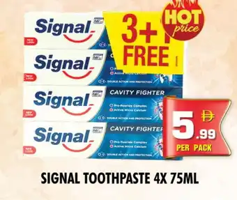 Night to Night Hypermarket SIGNAL Toothpaste offer