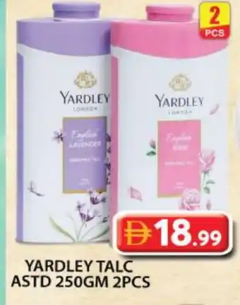 Grand Hyper Market YARDLEY Talcum Powder offer