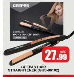 Al Madina GEEPAS Hair Appliances offer
