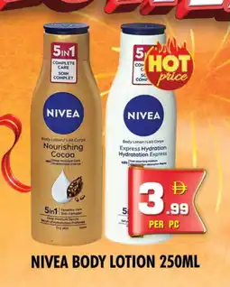 Night to Night Hypermarket Nivea Body Lotion & Cream offer