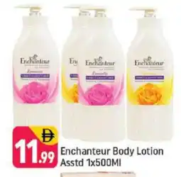 Shaklan Enchanteur Body Lotion & Cream offer