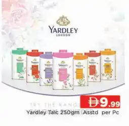 Al Madina YARDLEY Talcum Powder offer