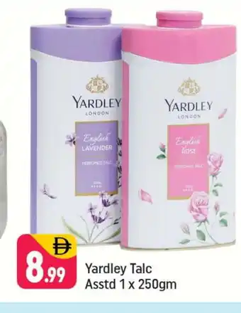 Shaklan YARDLEY Talcum Powder offer