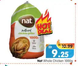 Al Madina Hypermarket NAT Frozen Whole Chicken offer