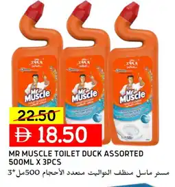 Select Market MR. MUSCLE Toilet / Drain Cleaner offer
