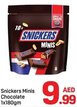 Day To Day Snickers Minis Chocolate offer