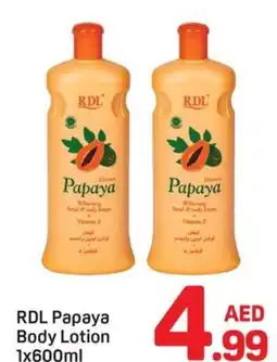 Day To Day RDL Papaya Body Lotion offer