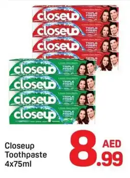 Day To Day Closeup Toothpaste offer